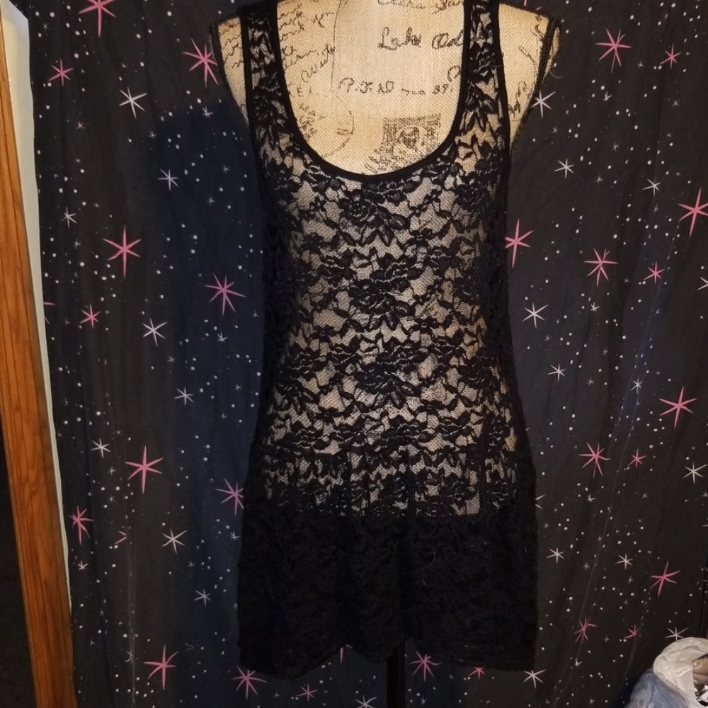 Celeste lace tunic